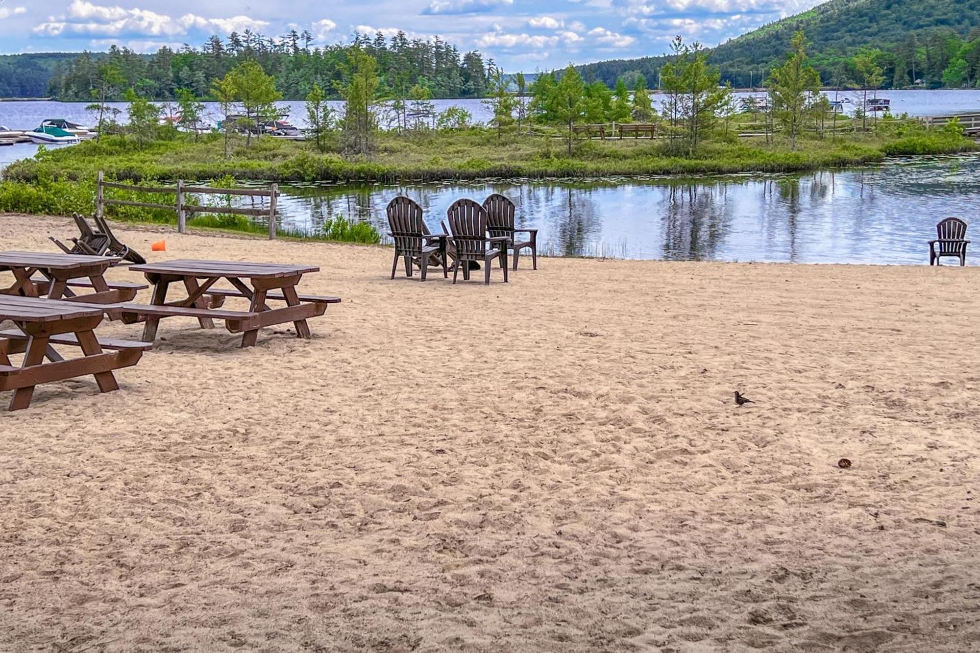 Вилла Moose Pond Retreat Bridgton Экстерьер фото