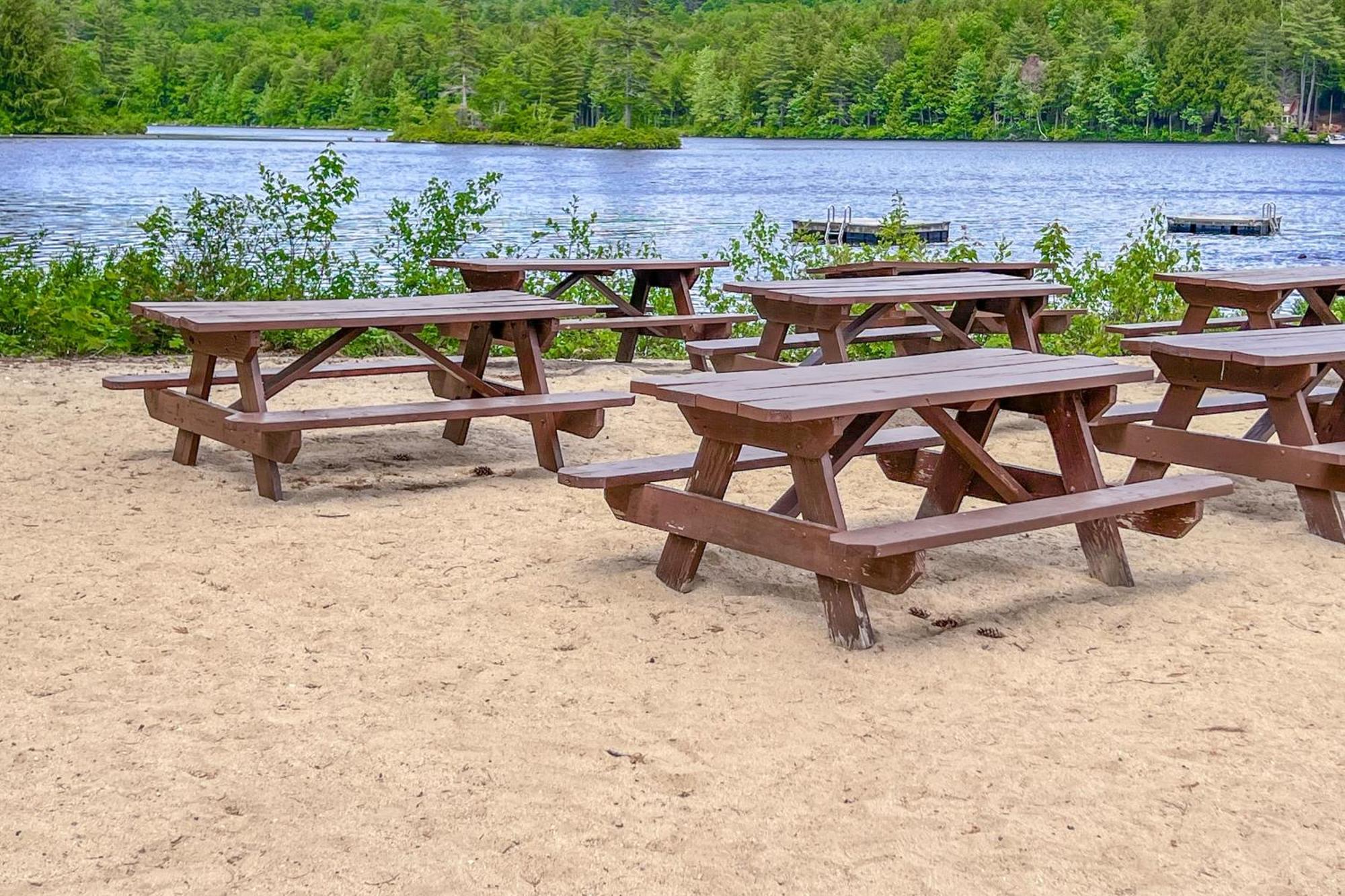 Вилла Moose Pond Retreat Bridgton Экстерьер фото