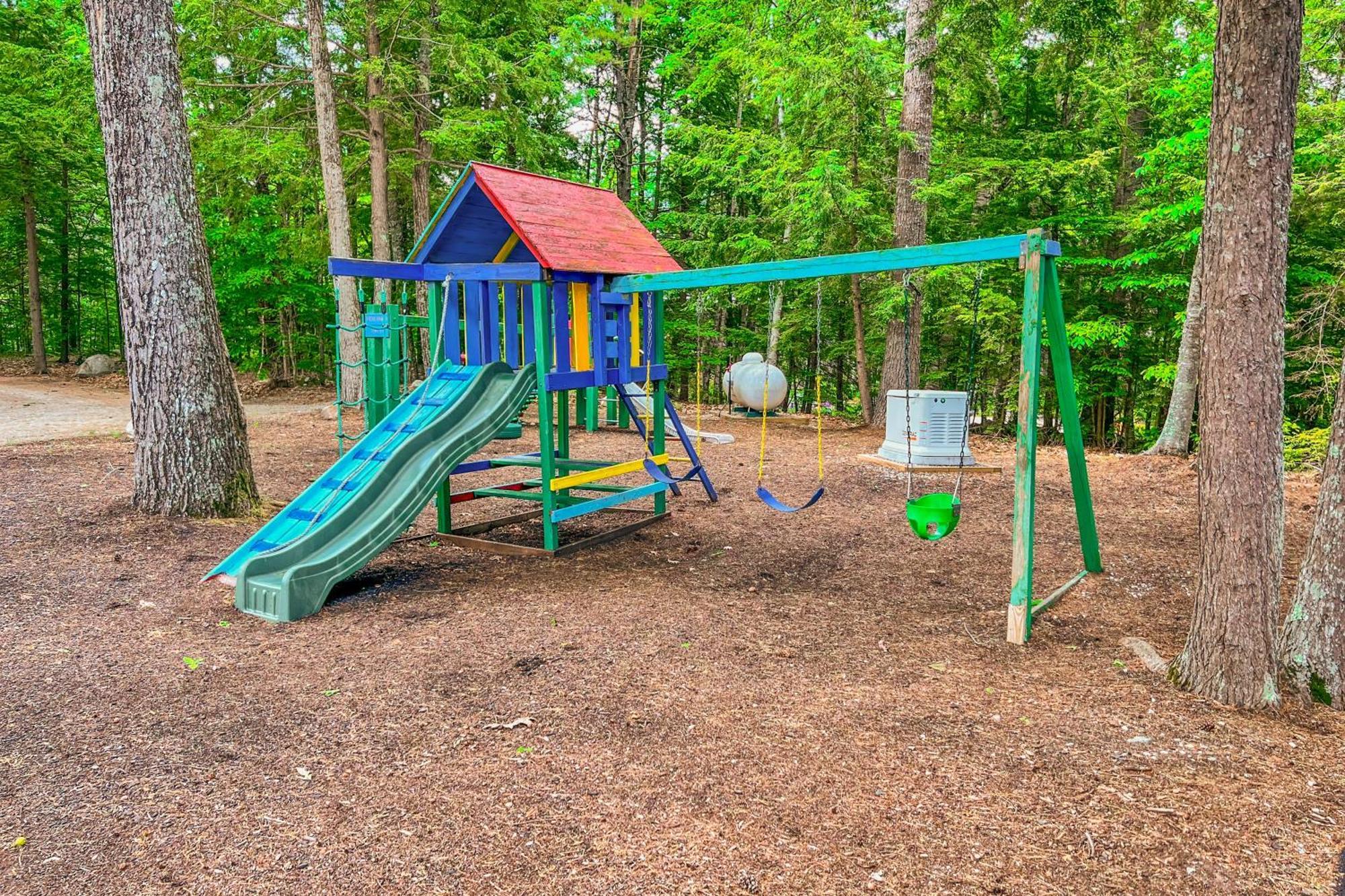 Вилла Moose Pond Retreat Bridgton Экстерьер фото