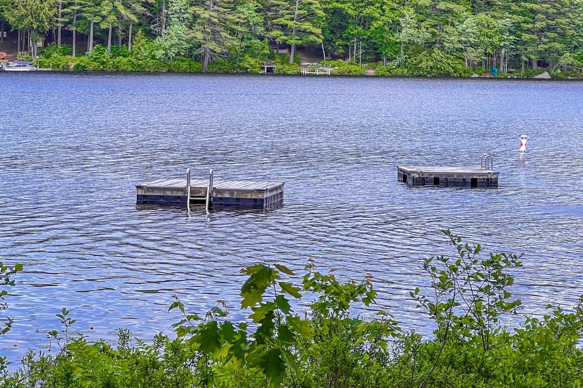 Вилла Moose Pond Retreat Bridgton Экстерьер фото