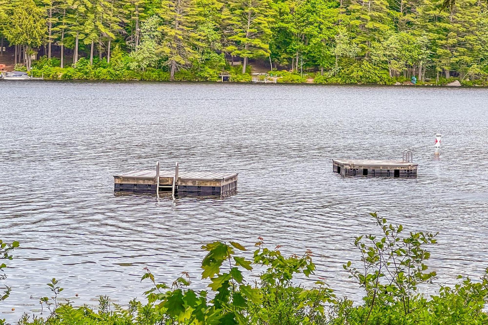 Вилла Moose Pond Retreat Bridgton Экстерьер фото