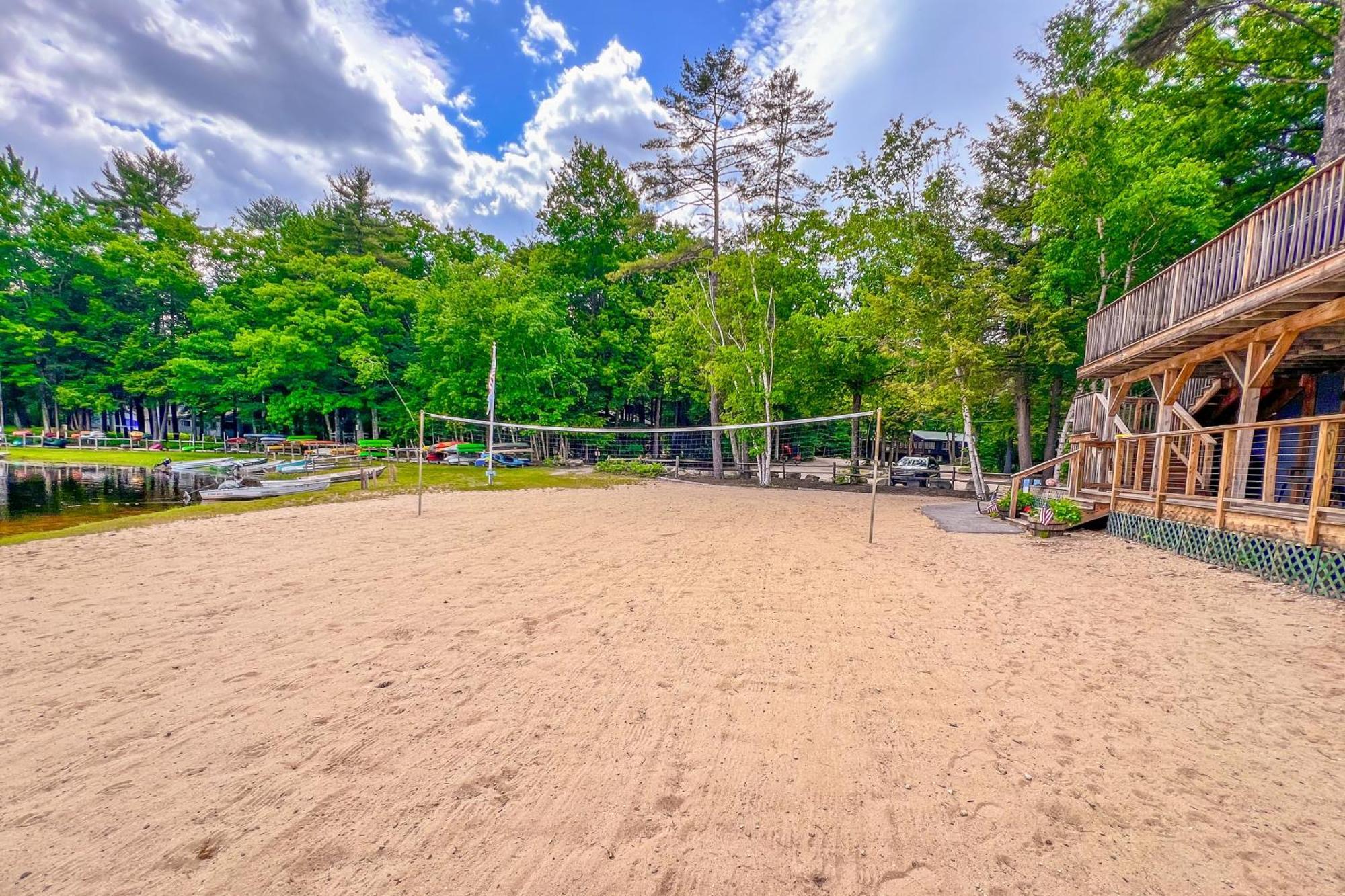 Вилла Moose Pond Retreat Bridgton Экстерьер фото