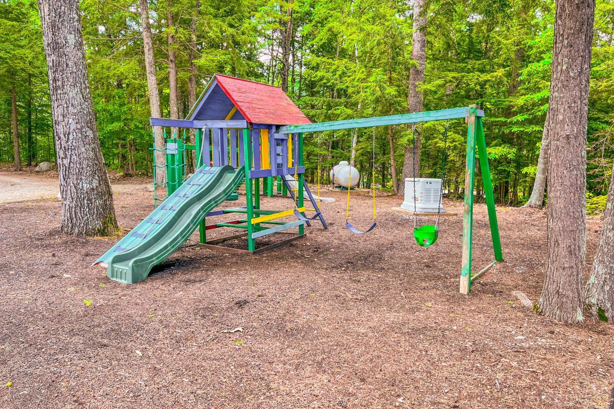 Вилла Moose Pond Retreat Bridgton Экстерьер фото